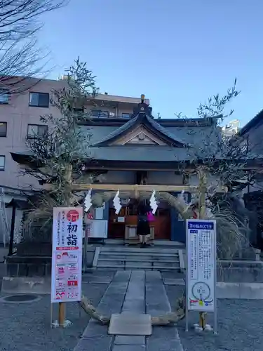穏田神社の本殿・本堂