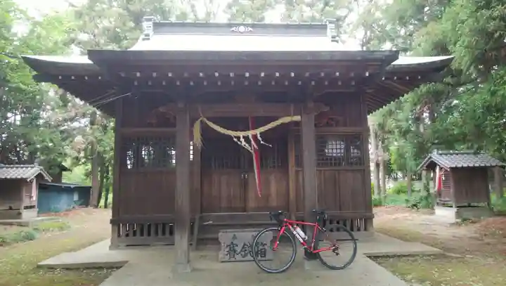 香取神社の本殿・本堂