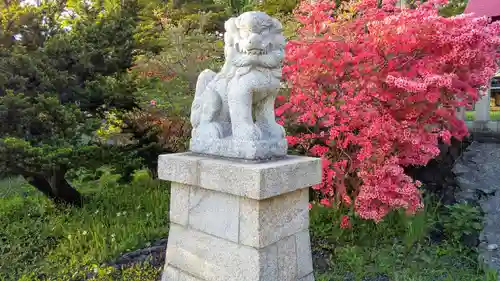 御傘山神社の狛犬