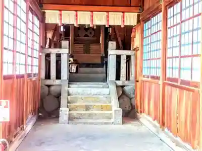 油江天神社の本殿・本堂