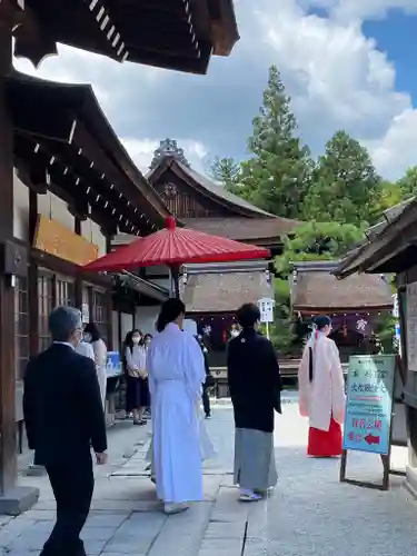 賀茂御祖神社（下鴨神社）の結婚式