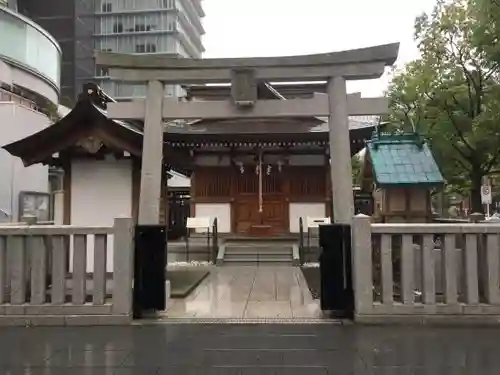 浜町神社の鳥居