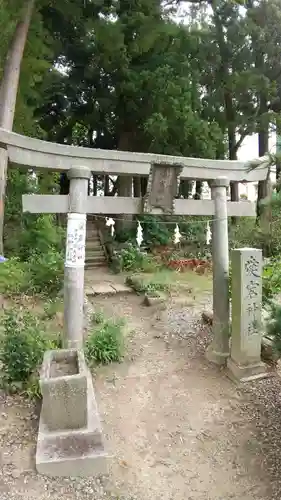 隠津島神社の鳥居