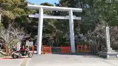 息栖神社の鳥居