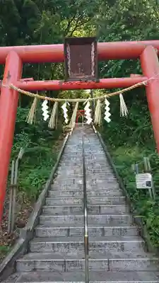 穴蔵神社の鳥居