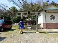 津田八幡神社の鳥居