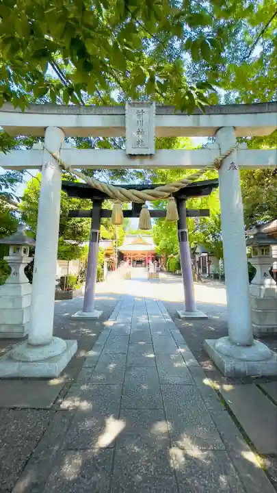 前川神社の鳥居