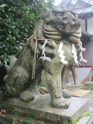 大石神社の狛犬