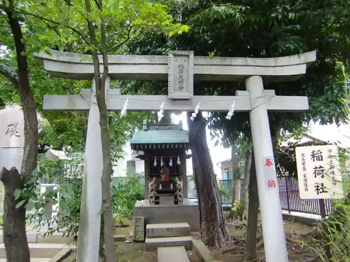 鳩ヶ谷氷川神社の末社・摂社