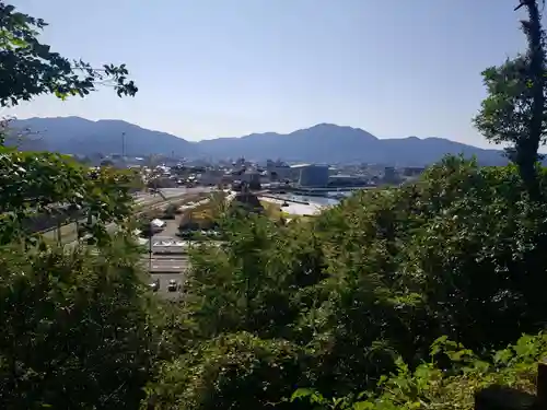 金崎宮の景色