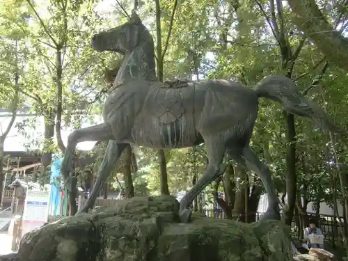 若宮神明社の狛犬