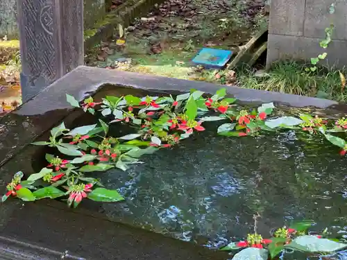 前玉神社の手水