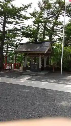 冨士山小御嶽神社の手水舎