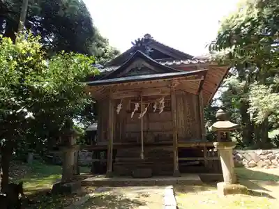 幡井神社の本殿・本堂