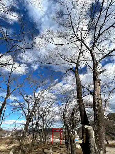 子檀嶺神社の鳥居