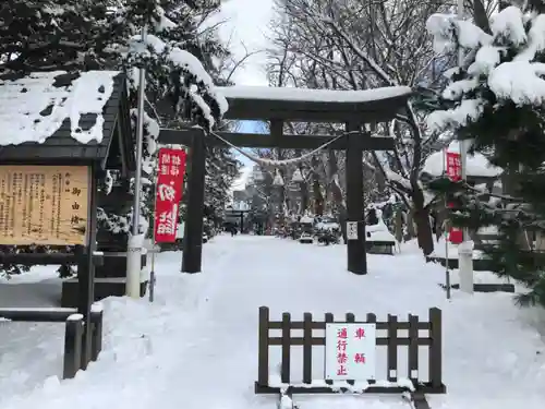 信濃神社の鳥居