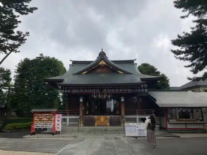 中野沼袋氷川神社の本殿・本堂