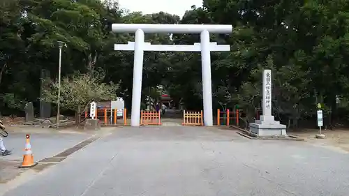 息栖神社の鳥居