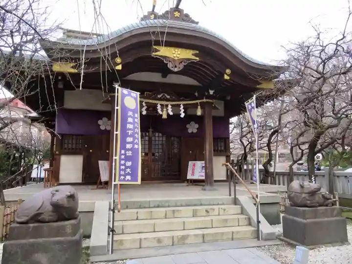 牛天神北野神社の本殿・本堂