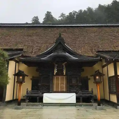 古峯神社の本殿