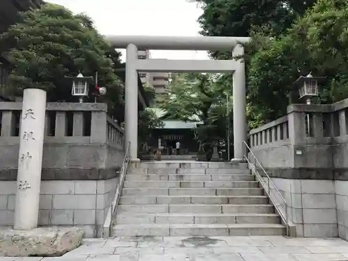 天祖神社の鳥居