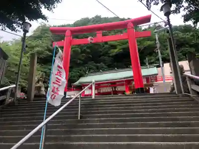 徳島眉山天神社の鳥居