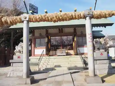 奥戸天祖神社の鳥居