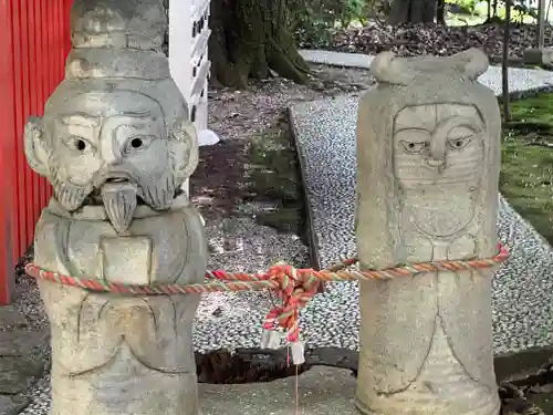 賀茂御祖神社（下鴨神社）の像