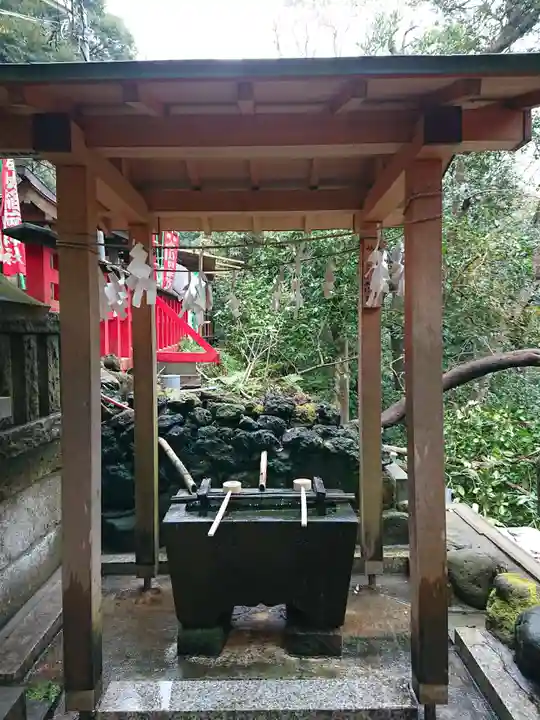 佐助稲荷神社の手水舎