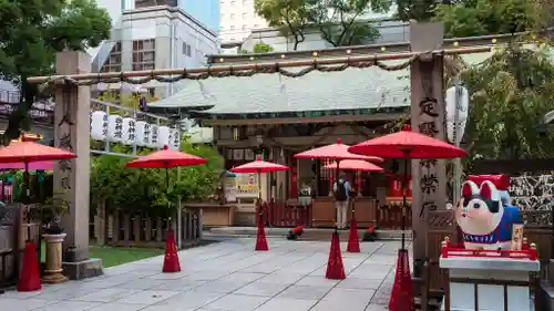 露天神社（お初天神）の本殿