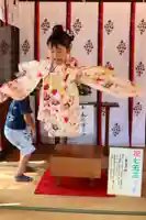 三津厳島神社の七五三参