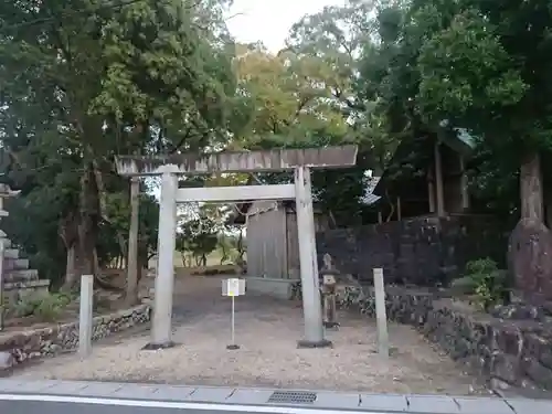 川俣神社の鳥居