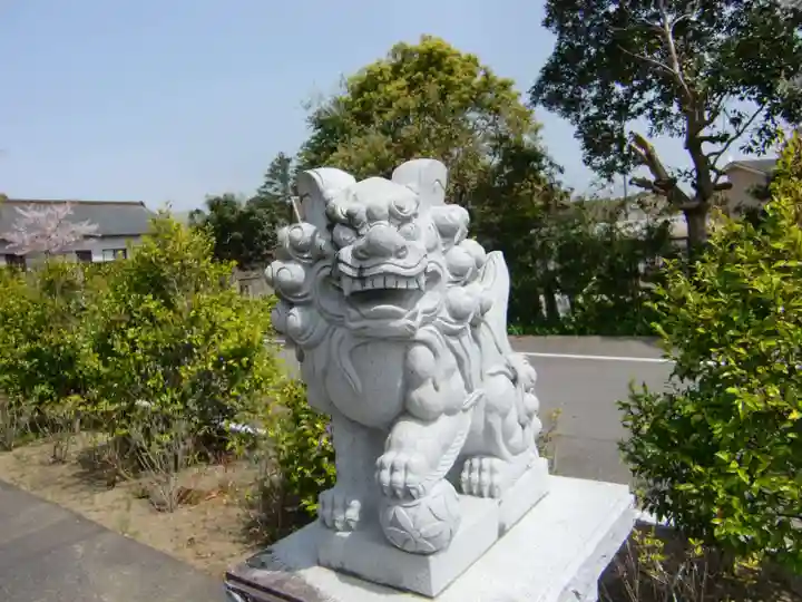 白子神社の狛犬