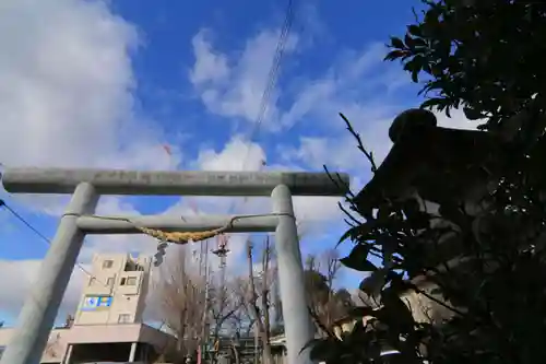 阿邪訶根神社の鳥居