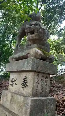 高尾神社の狛犬