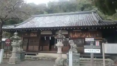 山梨岡神社の本殿・本堂