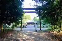 明治川神社の鳥居