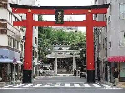 下谷神社の鳥居