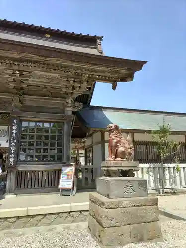 大洗磯前神社の狛犬