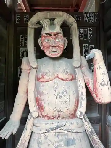 永福寺　童子堂の像