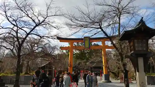 平野神社の鳥居