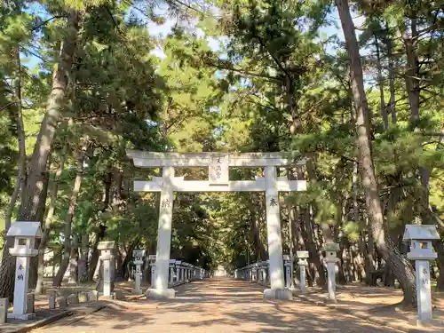 浜宮天神社の鳥居