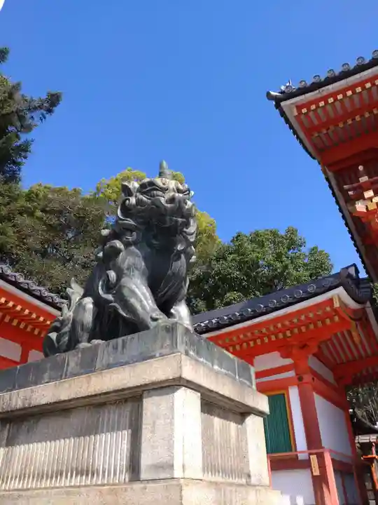八坂神社(祇園さん)の狛犬
