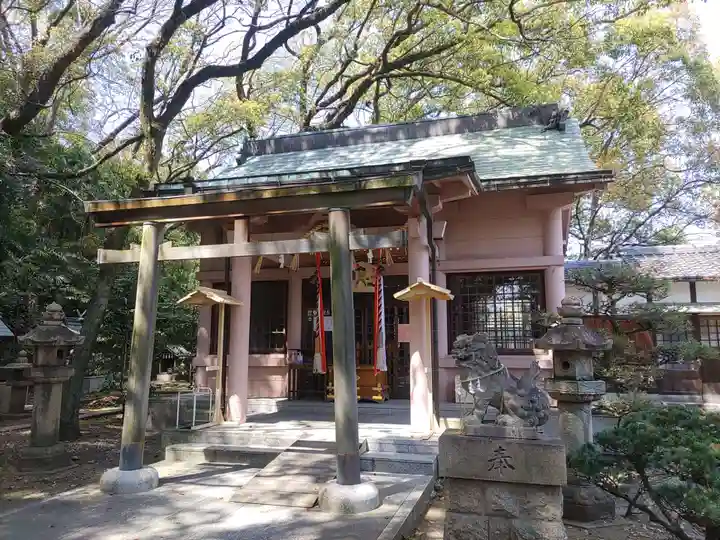 刺田比古神社の本殿・本堂