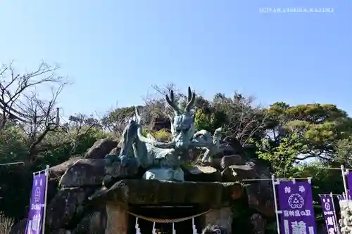 江島神社の狛犬