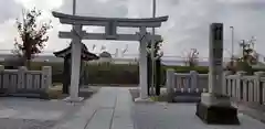 飯塚冨士神社の鳥居