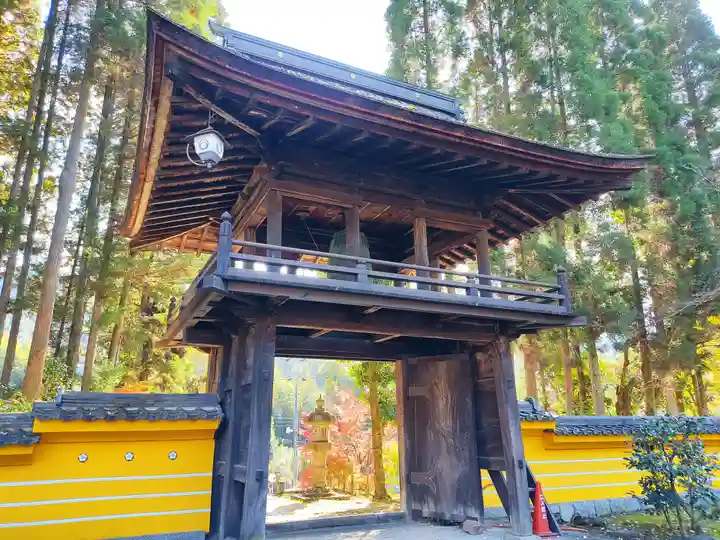 崇禅寺の山門・神門