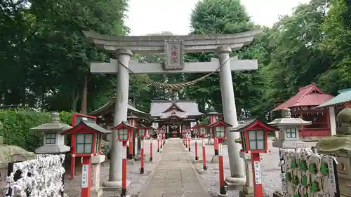 薬師寺八幡宮の鳥居