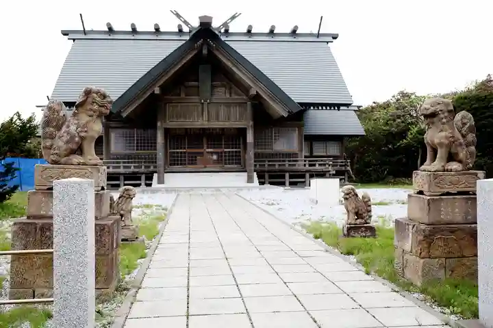 天塩厳島神社の本殿・本堂