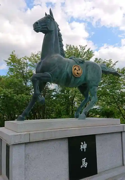 中富良野神社の狛犬